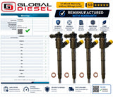 4x Injecteur pour Renault Dacia 0445110800 166007427R